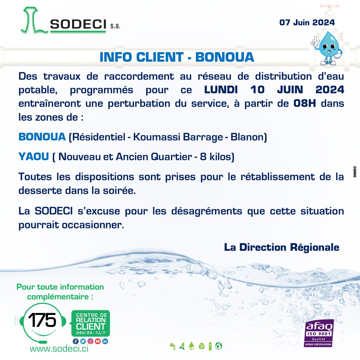 SODECIofficiel's tweet photo. #Communiqué
#SODECItoujoursplusprochedevous https://t.co/VL2HXuibLm