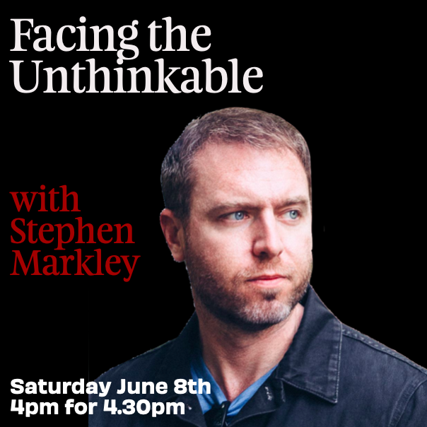 KairosClub's tweet photo. TOMORROW
American writer Stephen Markley, author of novel "The Deluge", will be at Kairos to talk about the role of fiction in helping us to face and shape the future.

Sat June 8th, 4 for 4.30pm

With discussion + tea &amp; vegan cake

Find out more and book: https://t.co/bhk6aRelvY https://t.co/eWi9yC5jxs
