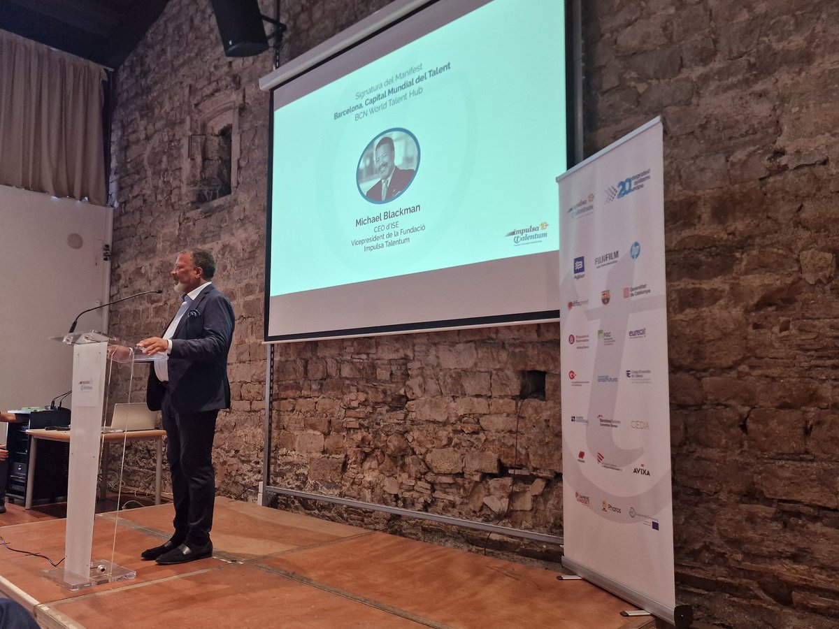 Impulsa Talentum lidera el manifest "Barcelona, capital mundial del talent" amb un grup immens d'entitats, institucions i empreses per fomentar el talent com a eina per resoldre els grans reptes que tenim com a societat. Enhorabona i endavant!