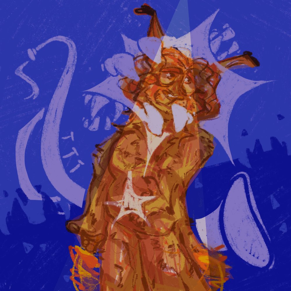 Reagan_Calamity's tweet photo. solfeggietto #art #illustration #painting #furry #furryart #fursona https://t.co/EFZIkl4E09
