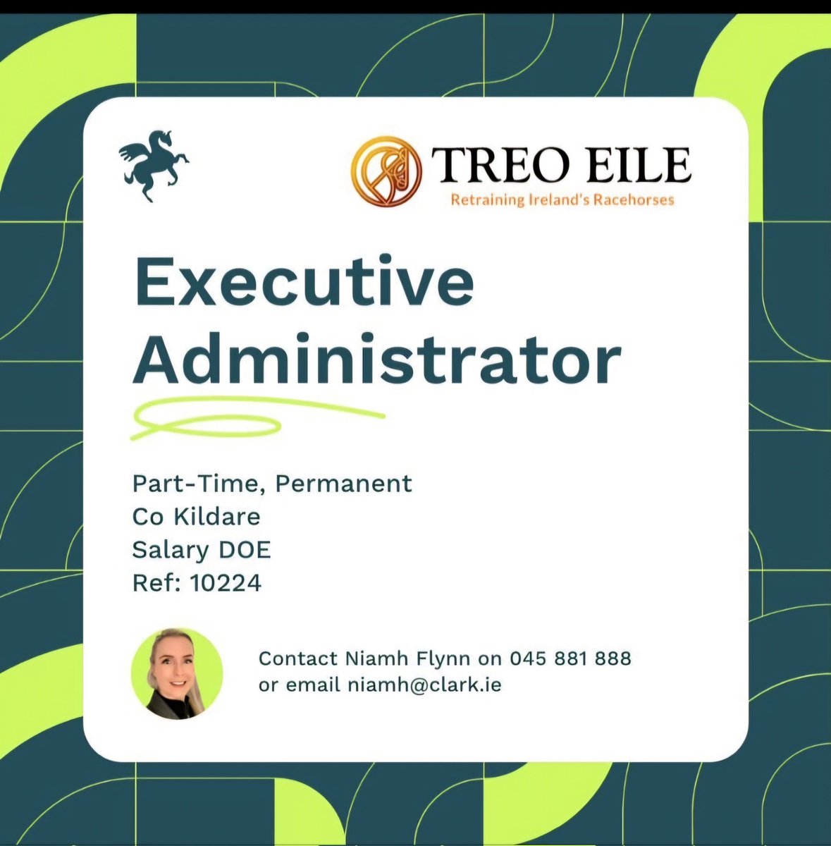 IJTdotie's tweet photo. An exciting opportunity for a passionate industry administrator @KatieMcmanmon @RACEIreland @equuipHRI https://t.co/vOXMetSAav