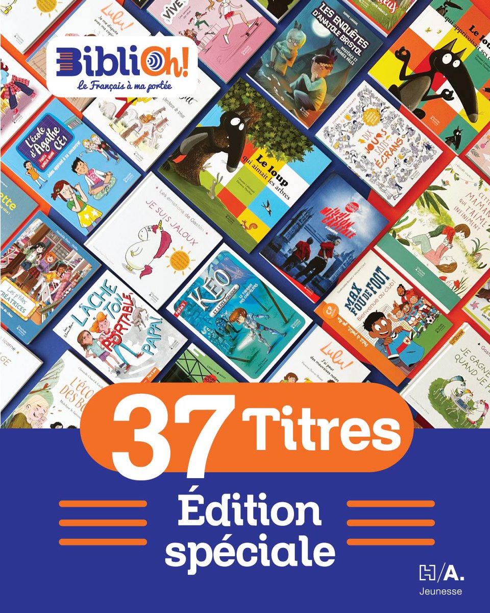 HachetteAntoine's tweet photo. 📖 Suite à la crise économique  2019 au Liban, un projet novateur Bibli-Oh! a pris forme pour répondre à l’envie des enfants de lire en langue française, en collaboration avec @AmbaFranceLiban et @InstitutFrLiban
Nos 37 titres dispo en librairies!
Bonne lecture à toutes et tous! https://t.co/PYGiZnpCLL