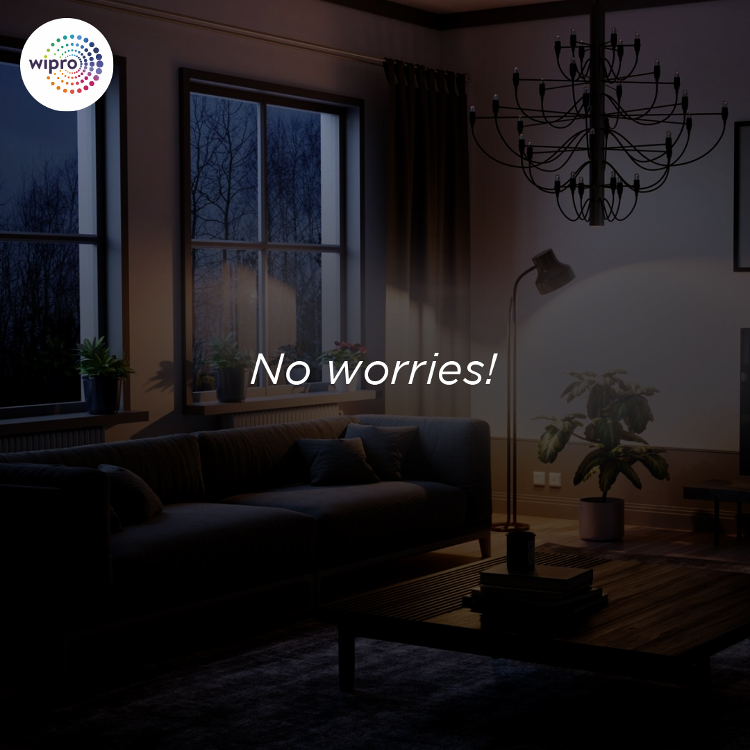 WiproLED's tweet image. The Wipro Garnet Emergency LED Bulbs light up automatically, making homes ready to power through power cuts. Get it at the link in bio.

#wipro #wiprolights #LedBulb #powercut