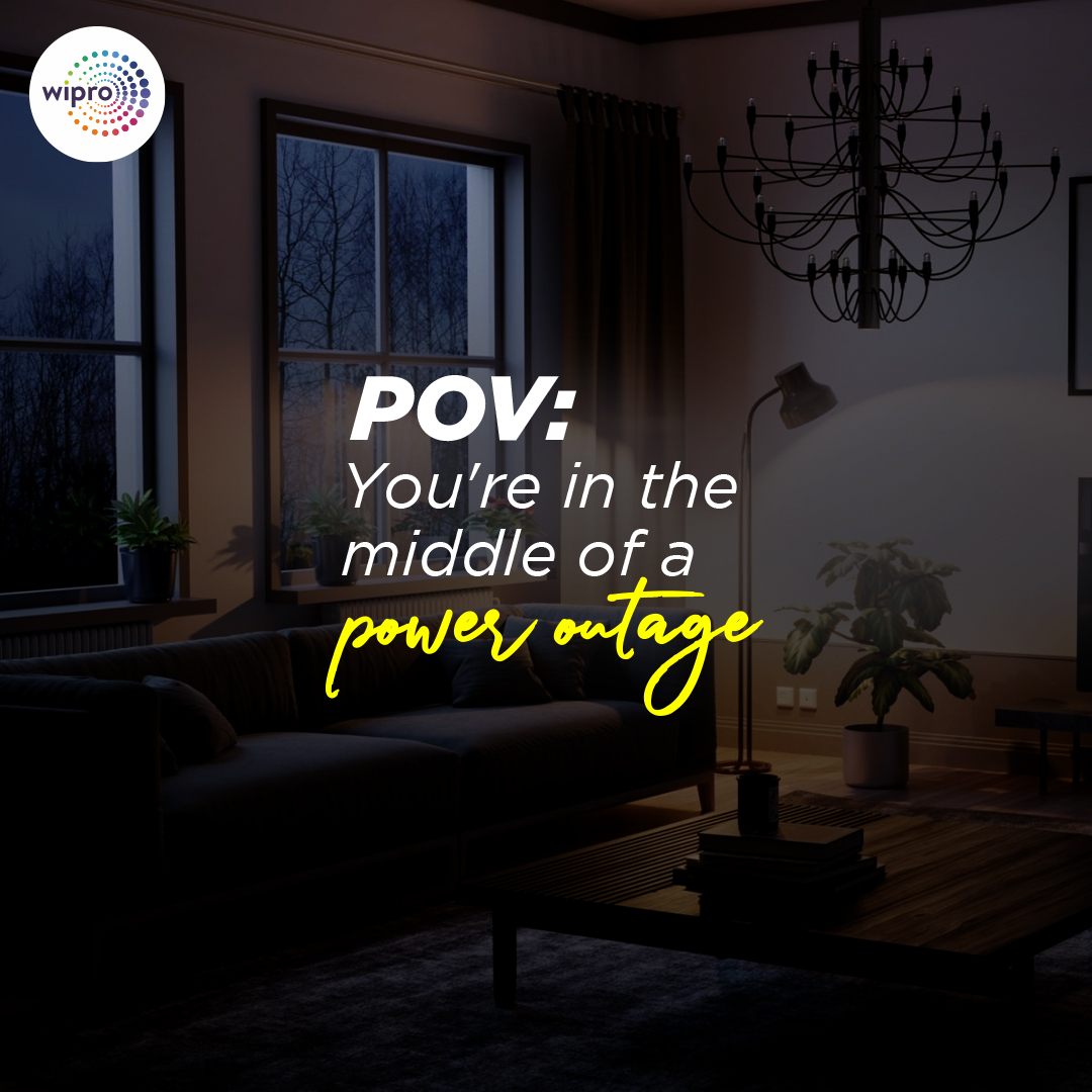WiproLED's tweet image. The Wipro Garnet Emergency LED Bulbs light up automatically, making homes ready to power through power cuts. Get it at the link in bio.

#wipro #wiprolights #LedBulb #powercut