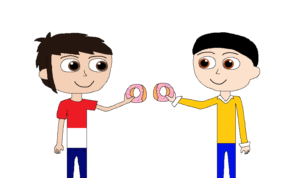 TouseLinza's tweet photo. Since today it's National Donut Day, Wave and Bobby are eating sweet Donut.
#WaveAdventures #WavePhubet #Bobby #TouseLinza #TouseLinzaProductions #Donut https://t.co/Hayzw3b1aM