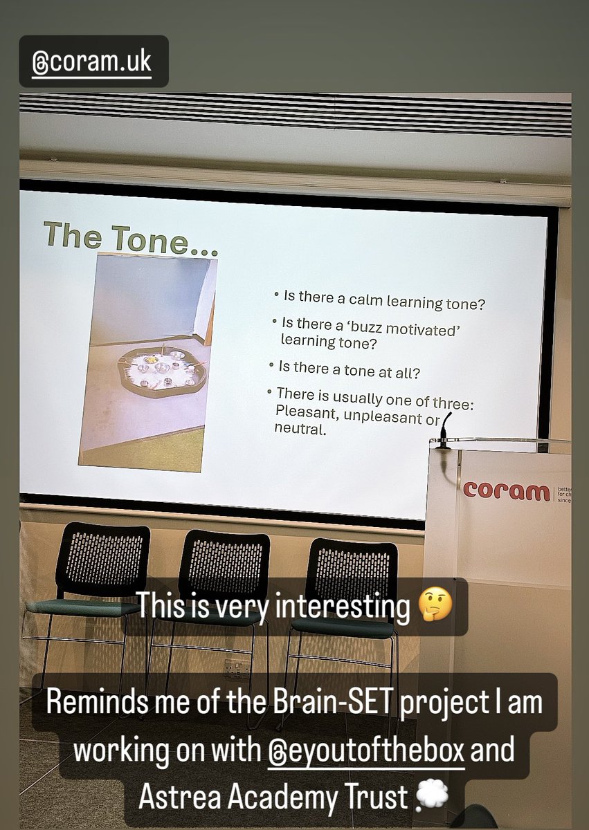 Is there a tone in your setting? Is it a pleasant one? 🤔

Hind Leys pre-school making us think 💭

Reminds me of the work of <a href="/astreaacademies/">Astrea Academy Trust</a> with <a href="/DrSue22/">Dr Sue Allingham #Birthto5Matters</a>, <a href="/NickyTu49850999/">Nicky Turner EYFS</a> on Brain-SET 

#EarlyYears #EarlyChildhood #EYFS #EYMatters #EdChat #EYTalking #TVOEC