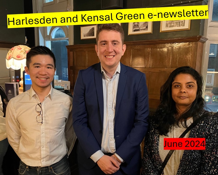 mattkelcher's tweet photo. Your June 2024 #Harlesden and #KensalGreen e-newsletter is out now!

Stories include: protecting pubs, fixing streets, taking action on Lime Bikes and improving council house repairs. 

Click here to read: https://t.co/m3IB7ZdGcP https://t.co/ka1TAVPyQX