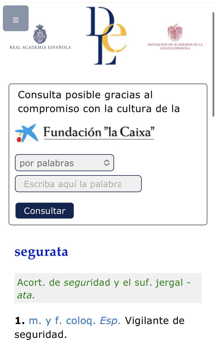 crp_mnz's tweet photo. @CapitanBitcoin joder con la RAE despreciando al vigilante y llamándolo “segurata”, que vergüenza… https://t.co/vtHYaFeJBa