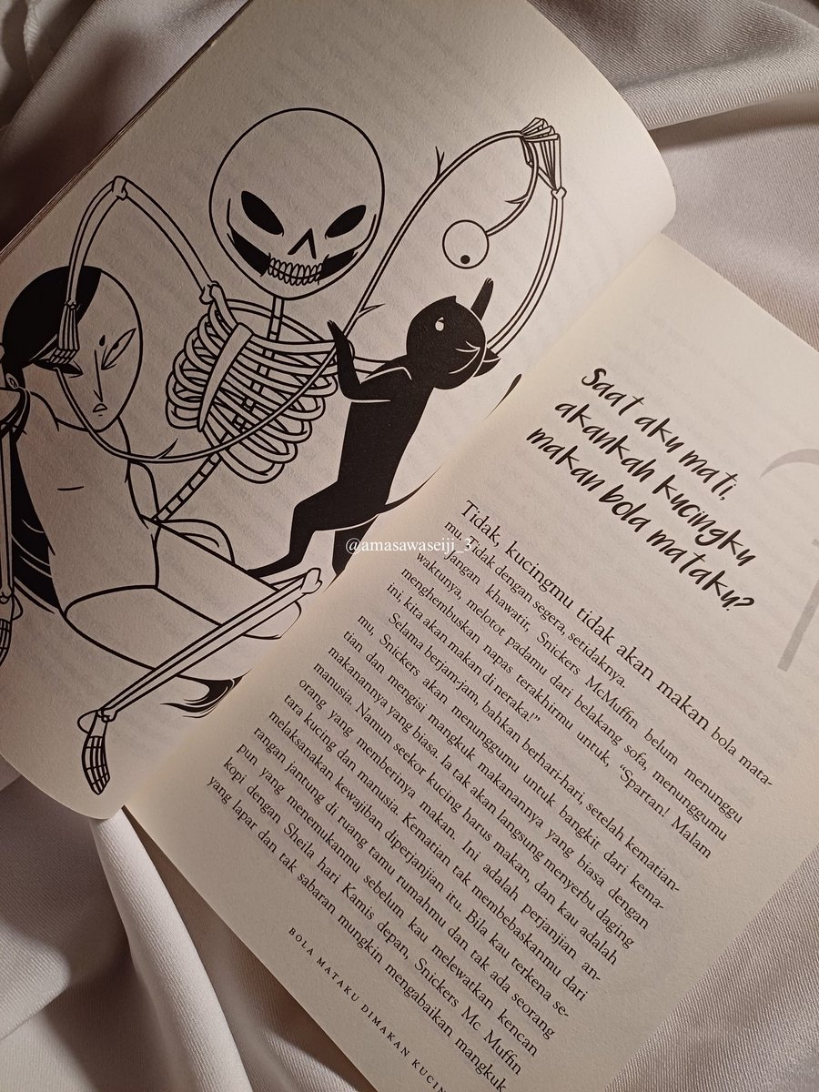 chicimouci's tweet image. ⋆˚࿔ Birthday Giveaway 𝜗𝜚˚⋆
Haloww dalam rangka celebrate my birthday, aku mau giveaway buku bola mataku dimakan kucing buat 1 orang yang beruntung.  Good luck seng &amp;lt;/3

syarat:
&amp;gt; like + rt postingan ini
&amp;gt; rep doa yg baik

end: 9 Juni