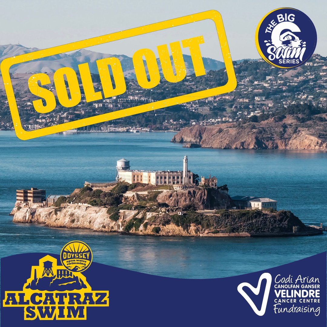 Velindre Fundraising (@velindre) on Twitter photo ๐Our Alcatraz Swim 2025 is now SOLD OUT!!๐
We have received an incredible response to our first ever overseas swim with the event selling out in under a week!๐
Want to join our waiting list? please email fundraising.overseas@wales.nhs.uk ๐Our Alcatraz Swim 2025 is now SOLD OUT!!๐
We have received an incredible response to our first ever overseas swim with the event selling out in under a week!๐
Want to join our waiting list? please email fundraising.overseas@wales.nhs.uk