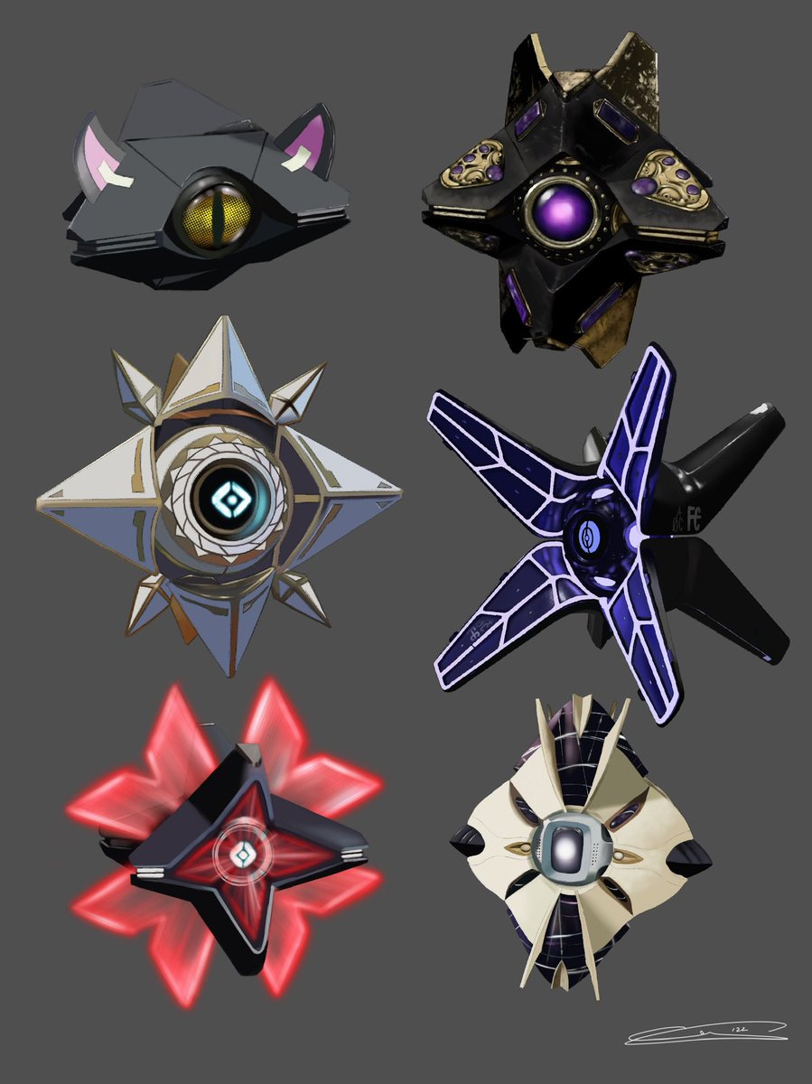 Art of the day: GHOSTS

Our companions through thick and thin. This piece was part of a larger tattoo comm. 

What’s your Ghost shell of choice? #Destiny2