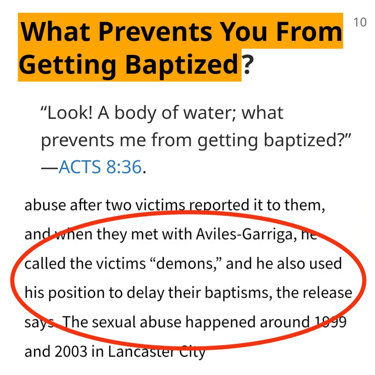 exjwguy's tweet photo. "What prevents you from getting baptized?", asks Watchtower. My JW ELDER sexual abuser — how's that for a fucking answer???
https://t.co/m5E9jfspSh
#ExJehovahsWitness #exjehovahswitnesses #exjw #exjws #exjwlife #exjwsupport #exjwsurvivor #jehovahswitnesses https://t.co/DsJex68AM2