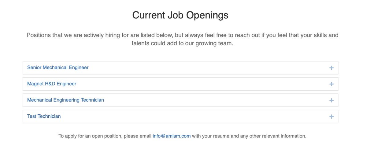 If you're looking for an exciting career opportunity with a growing team that is changing the landscape with permanent magnets and electrical (motors) machines then check out our careers page: mitusmagnets.com/careers/