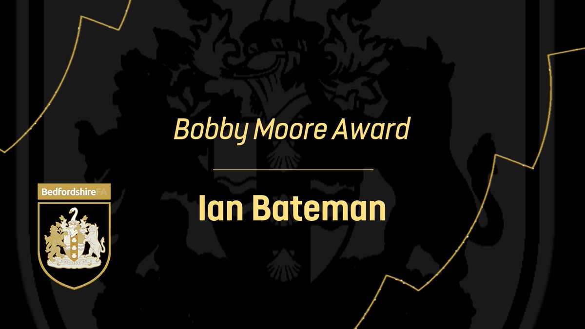 Bedfordshire FA (@bedsfa) on Twitter photo 🏆 COUNTY FA AWARDS 🏆
👏 Congratulations to the winner of the Bobby Moore Award
✅ Ian Bateman
#BedsFAAwards
<a href="/englandfootball/">England Football</a> <a href="/DunstableTownFC/">Dunstable Town FC #tOWNtogether</a> 🏆 COUNTY FA AWARDS 🏆
👏 Congratulations to the winner of the Bobby Moore Award
✅ Ian Bateman
#BedsFAAwards
<a href="/englandfootball/">England Football</a> <a href="/DunstableTownFC/">Dunstable Town FC #tOWNtogether</a>