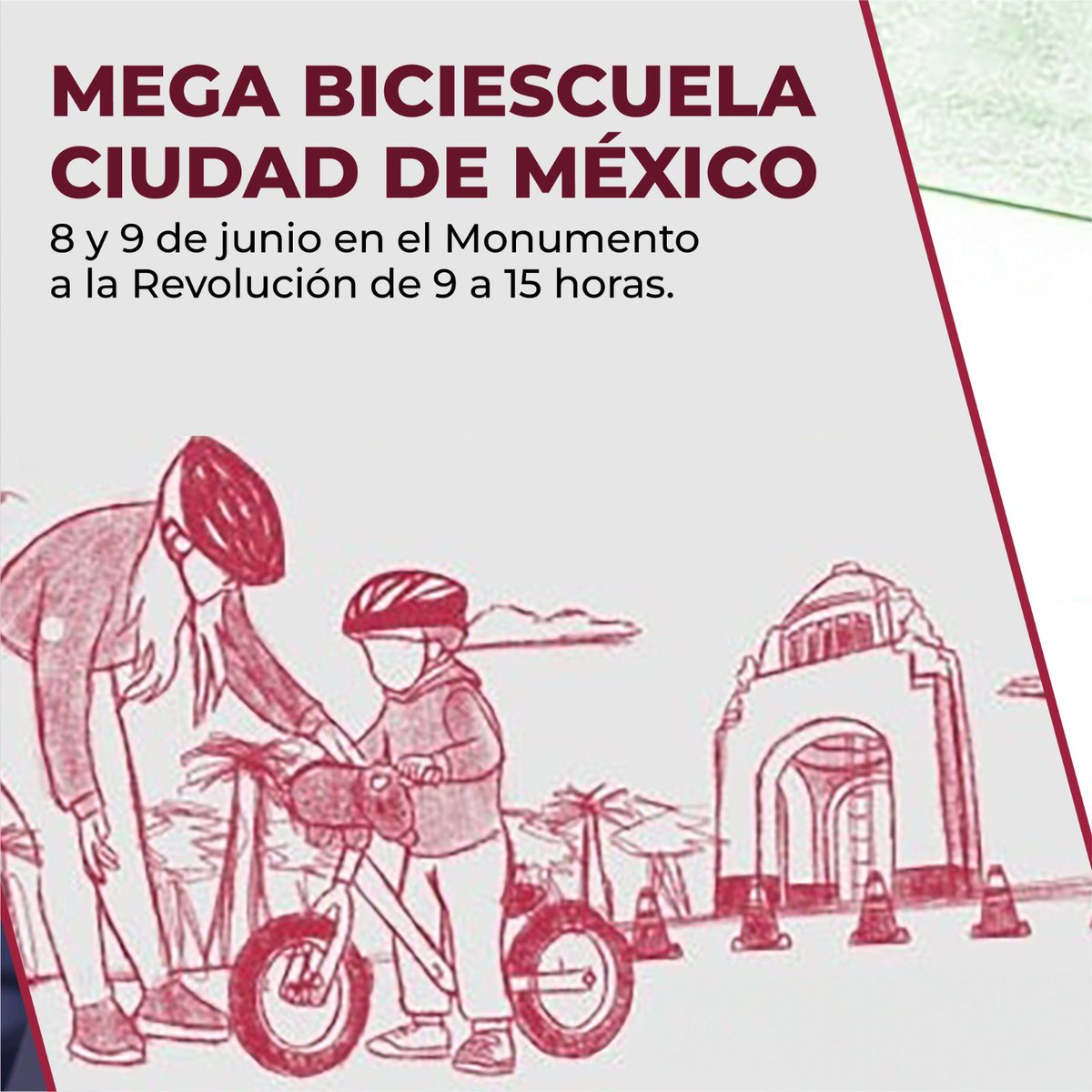 MarthaAvilaCDMX's tweet photo. A través de estas acciones, el Gobierno de la CDMX y la SEMOVI fomentan el uso de la bicicleta como alternativa de transporte urbano, brindando espacios seguros y eficaces para una mejor movilidad, así como la promoción del uso de transporte sustentable en la capital. Abro hilo👇🏻 https://t.co/EpnUHrtGbm