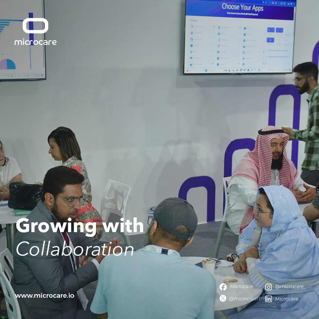 microcareIT's tweet image. #microcare’s presence at GITEX was nothing short of remarkable, as we stepped on to the vibrant exhibition floor, we were immediately struck by energy and innovation.

Swipe right for a recap of our first day!

#GITEX2024 #ERP #Patients #health #technology #techexpo #hospital