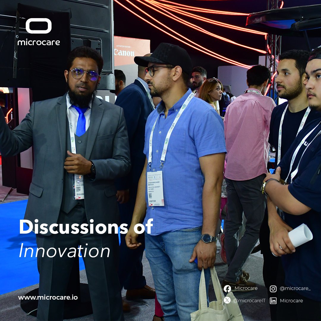 microcareIT's tweet image. #microcare’s presence at GITEX was nothing short of remarkable, as we stepped on to the vibrant exhibition floor, we were immediately struck by energy and innovation.

Swipe right for a recap of our first day!

#GITEX2024 #ERP #Patients #health #technology #techexpo #hospital