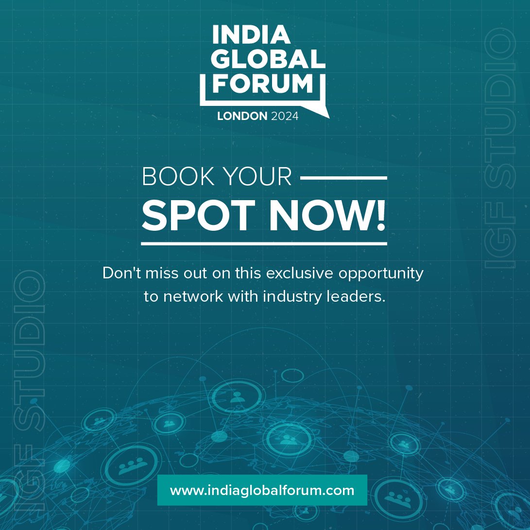 India Global Forum (@igfupdates) on Twitter photo Join us for the IGF Studio at #IGFLondon 2024, featuring some of the world's leading voices in tech, media, leadership, and geopolitics, including:
🔹Steve Peralta <a href="/steveatunmind/">Steve Peralta</a> <a href="/unmindhq/">Unmind</a>
🔹Kuppulakshmi Krishnamoorthy <a href="/ZohoforStartups/">Zoho for Startups</a>
🔹Jagjeet Sareen <a href="/JagjeetSareen/">jagjeet singh sareen</a> Join us for the IGF Studio at #IGFLondon 2024, featuring some of the world's leading voices in tech, media, leadership, and geopolitics, including:
🔹Steve Peralta <a href="/steveatunmind/">Steve Peralta</a> <a href="/unmindhq/">Unmind</a>
🔹Kuppulakshmi Krishnamoorthy <a href="/ZohoforStartups/">Zoho for Startups</a>
🔹Jagjeet Sareen <a href="/JagjeetSareen/">jagjeet singh sareen</a>