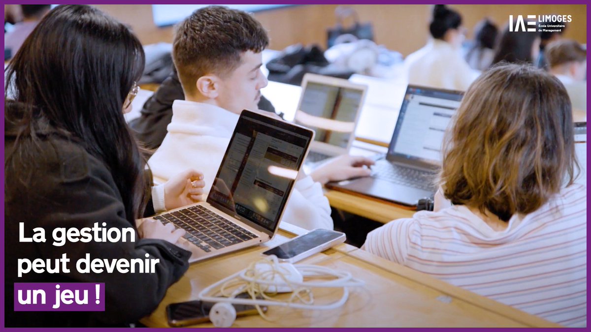 #gestion | 🎥 Canalsup a réalisé un reportage sur le tournoi de gestion organisé dans le cadre de la licence de gestion de l'IAE Limoges. Pendant deux jours, les étudiants ont dû gérer une société fictive et prendre les bonnes décisions 🎥
Reportage 👉 cutt.ly/heiJtBen