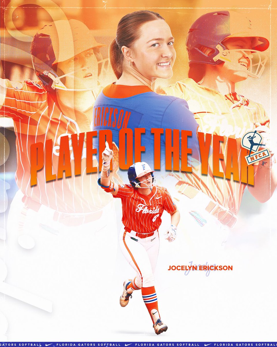 Gators Softball (@gatorssb) on Twitter photo Give her the crown π
<a href="/joceyerickson/">Jocey Erickson</a> has been named the 2024 TUCCI/NFCA Player of the Year!
ποΈ bit.ly/3x3OD3L | #GoGators Give her the crown π
<a href="/joceyerickson/">Jocey Erickson</a> has been named the 2024 TUCCI/NFCA Player of the Year!
ποΈ bit.ly/3x3OD3L | #GoGators