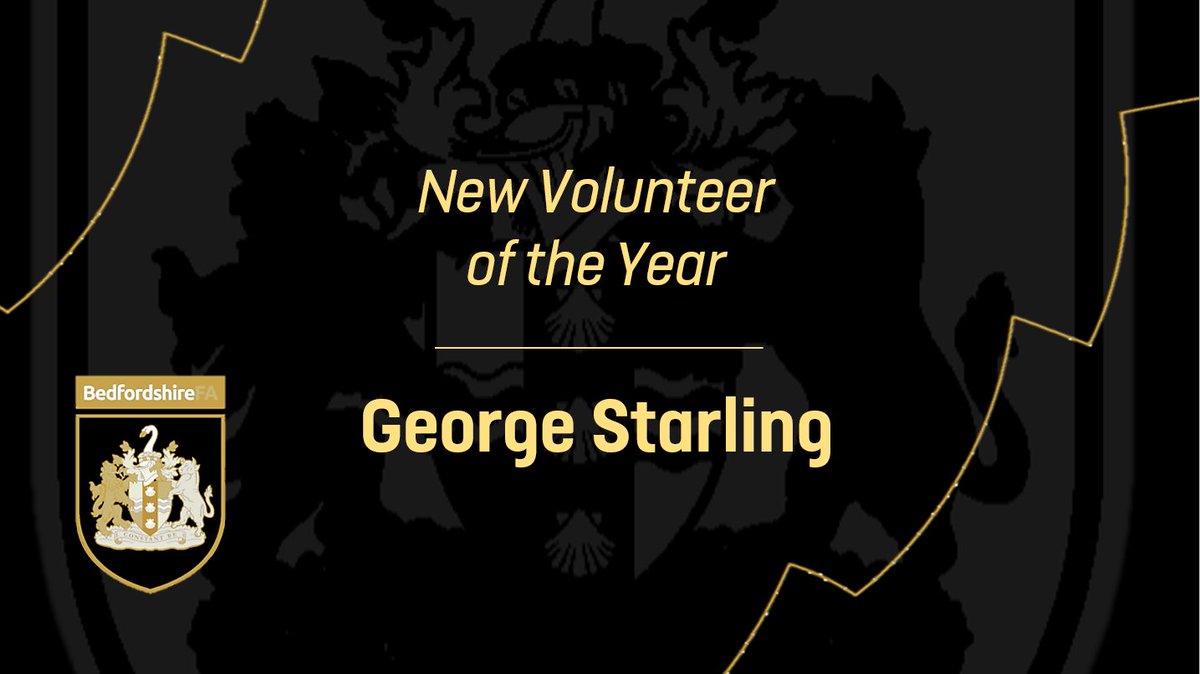 🏆 COUNTY FA AWARDS 🏆

👏 Congratulations to the winner of the New Volunteer of the Year

✅ George Starling

#BedsFAAwards
@englandfootball <a href="/sheffordcampton/">sheffordtowncampton</a>