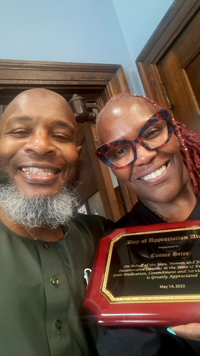 "On Behalf of the Men, Women,  and Families of Incarcerated Citizens in the State of Pennsylvania, Your Dedication, Commitment, and Service to Humanity is Greatly Appreciated "

What I do, I do from my heart for #JusticeAlways 

🖤