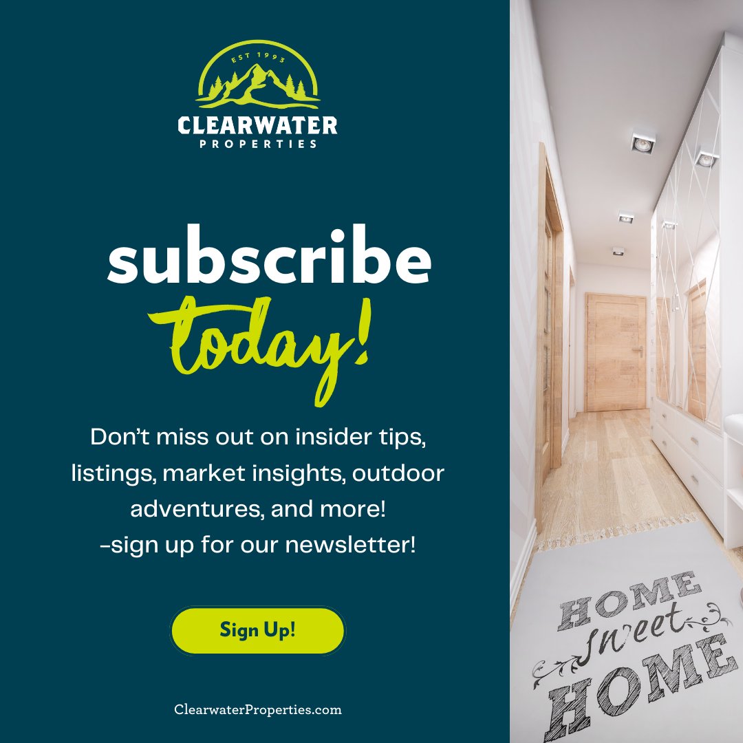 YourMontana's tweet image. 🌟 Don't miss out on exclusive real estate insights! Subscribe to our newsletter today and be the first to know. 🏡🌲 #StayInformed #RealEstateInsight #StakeYourClaim®

👉 clearwaterproperties.com/newsletter-sig…