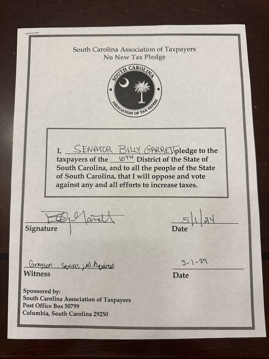 SC Association of Taxpayers tweet media