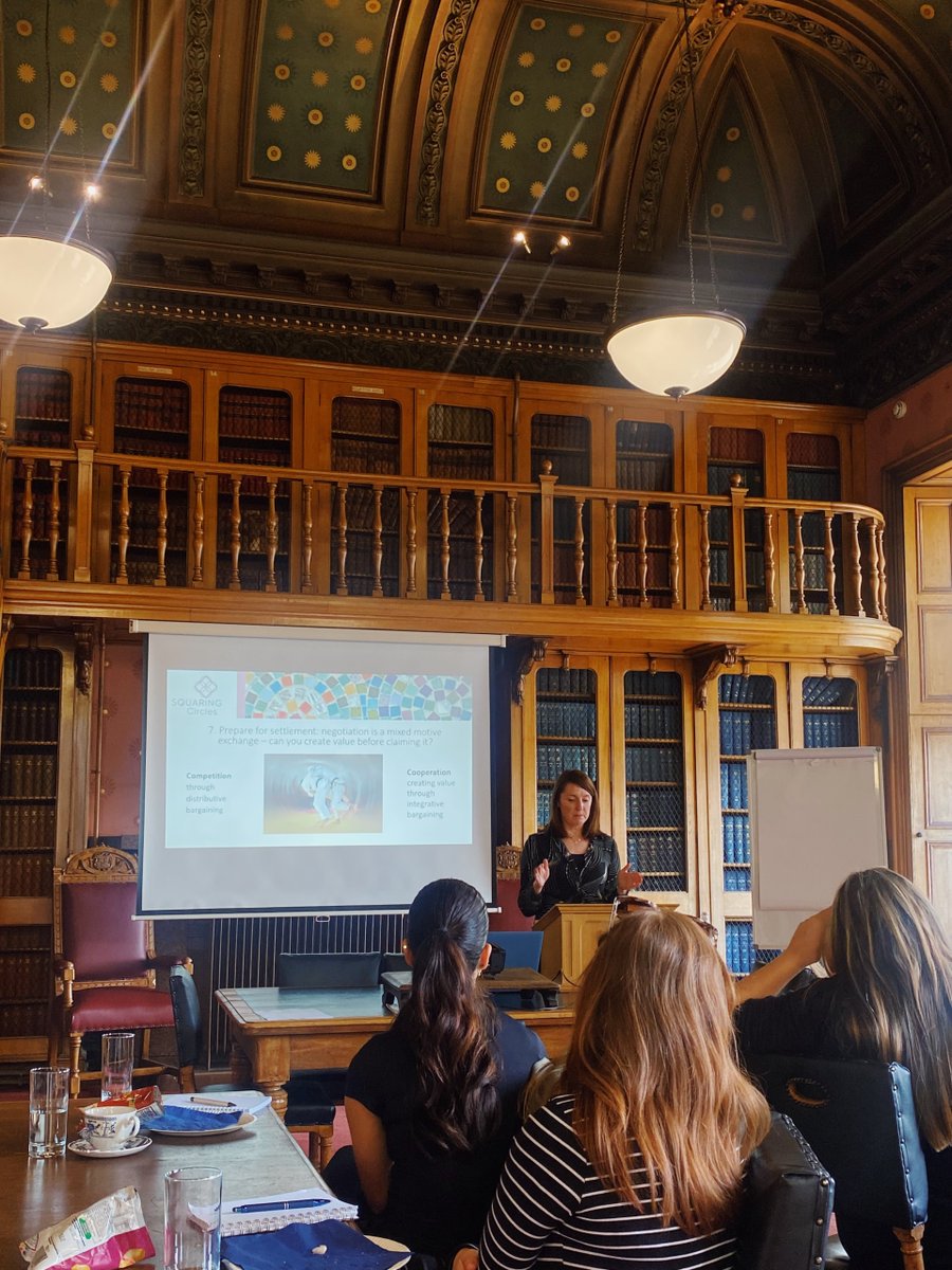 Yesterday the wonderful Rachael Bicknell gave us a lunchtime training session on how to best represent your client in mediation🌟

Rachael shared her top tips with us, covering negotiation, process considerations, position papers, and more!