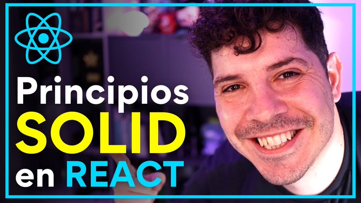 midudev's tweet image. Principios SOLID y buenas prácticas en React

✓ Curso de 1 hora y en Español
✓ Crea componentes más sostenibles
✓ Con ejemplos prácticos y paso a paso

→ youtu.be/jKdt-BnTTR0