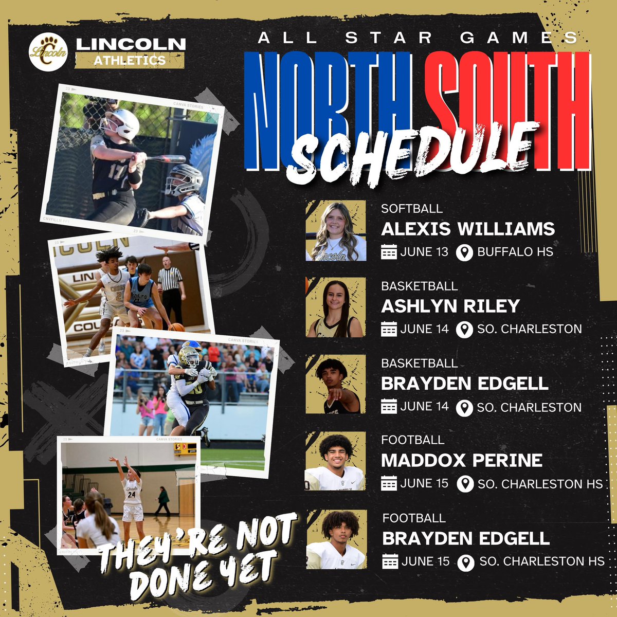 Lincoln Athletics tweet media