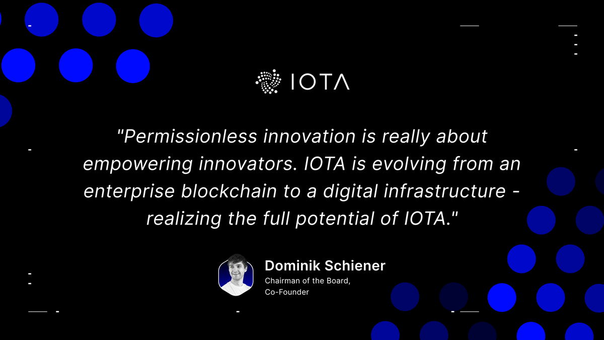 iota's tweet photo. @DomSchiener on the significance of the IOTA EVM release for the evolution of #IOTA. https://t.co/egN53BWr9A