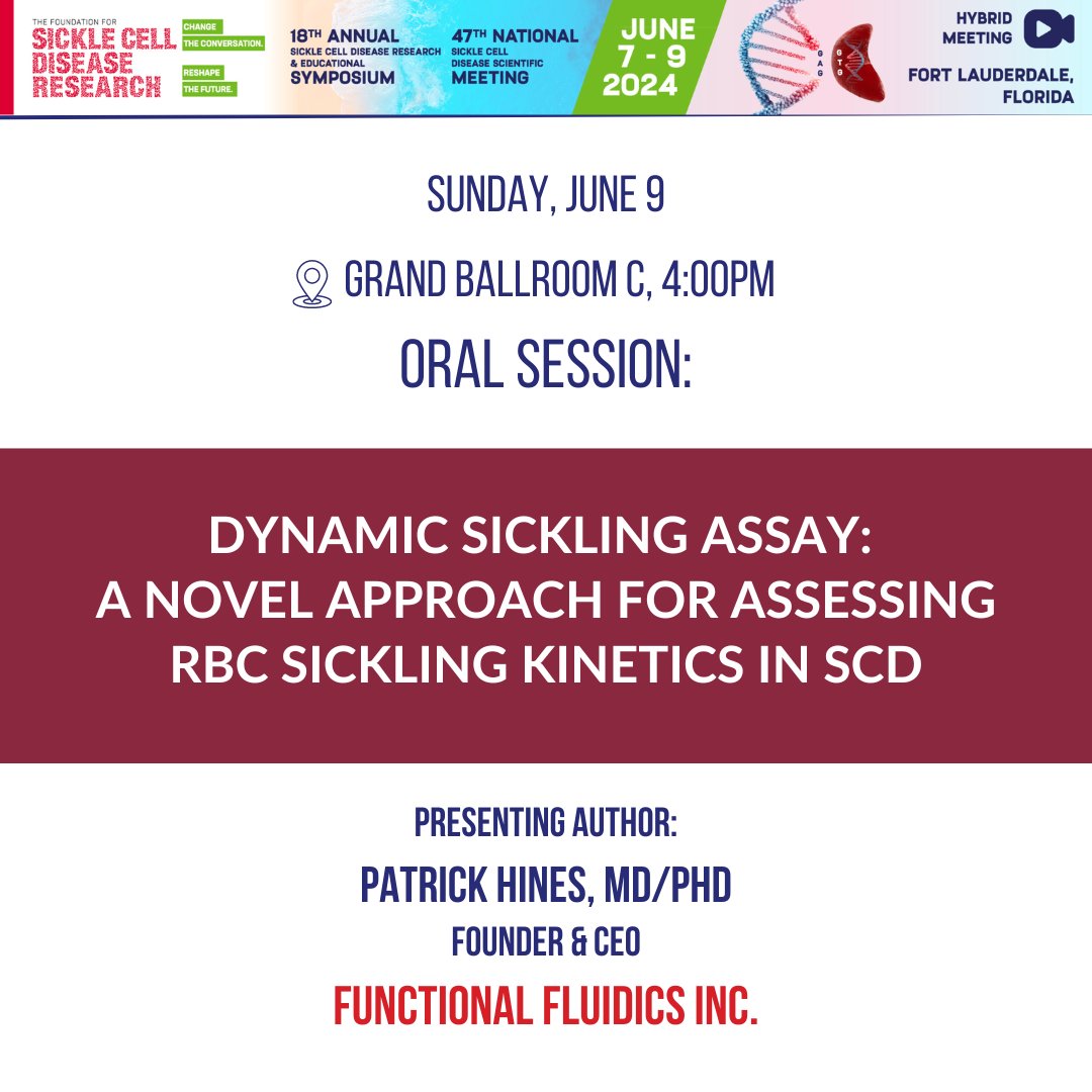 functionalflu's tweet image. Register for an opportunity to engage directly with researchers at the forefront of sickle cell disease advancements: hubs.ly/Q02ztnlY0 
@FundSickleCell