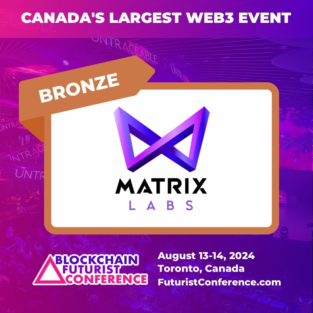 WORLD3 (@world3_ai) on Twitter photo ๐ WORLD3 and <a href="/0xMatrixLabs/">Matrix Labs</a> are proud to announce that we will be co-sponsoring and attending the Blockchain Futurist Conference <a href="/Futurist_conf/">Blockchain Futurist Conference</a>, the largest Web3 event in Canada, running from August 13 to 14! ๐จ๐ฆ
๐๏ธ Our friends can tickets using our discount code MATRIX25! ๐ WORLD3 and <a href="/0xMatrixLabs/">Matrix Labs</a> are proud to announce that we will be co-sponsoring and attending the Blockchain Futurist Conference <a href="/Futurist_conf/">Blockchain Futurist Conference</a>, the largest Web3 event in Canada, running from August 13 to 14! ๐จ๐ฆ
๐๏ธ Our friends can tickets using our discount code MATRIX25!