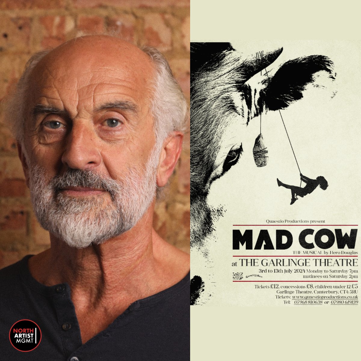DREW PATERSON, Joins the cast of "NEW MUSICAL: MAD COW' playing at 
Garllinge Theatre, Canterbury 

Role: Rupert

Drew is represented by <a href="/DavidN_NAM/">David Neil</a>