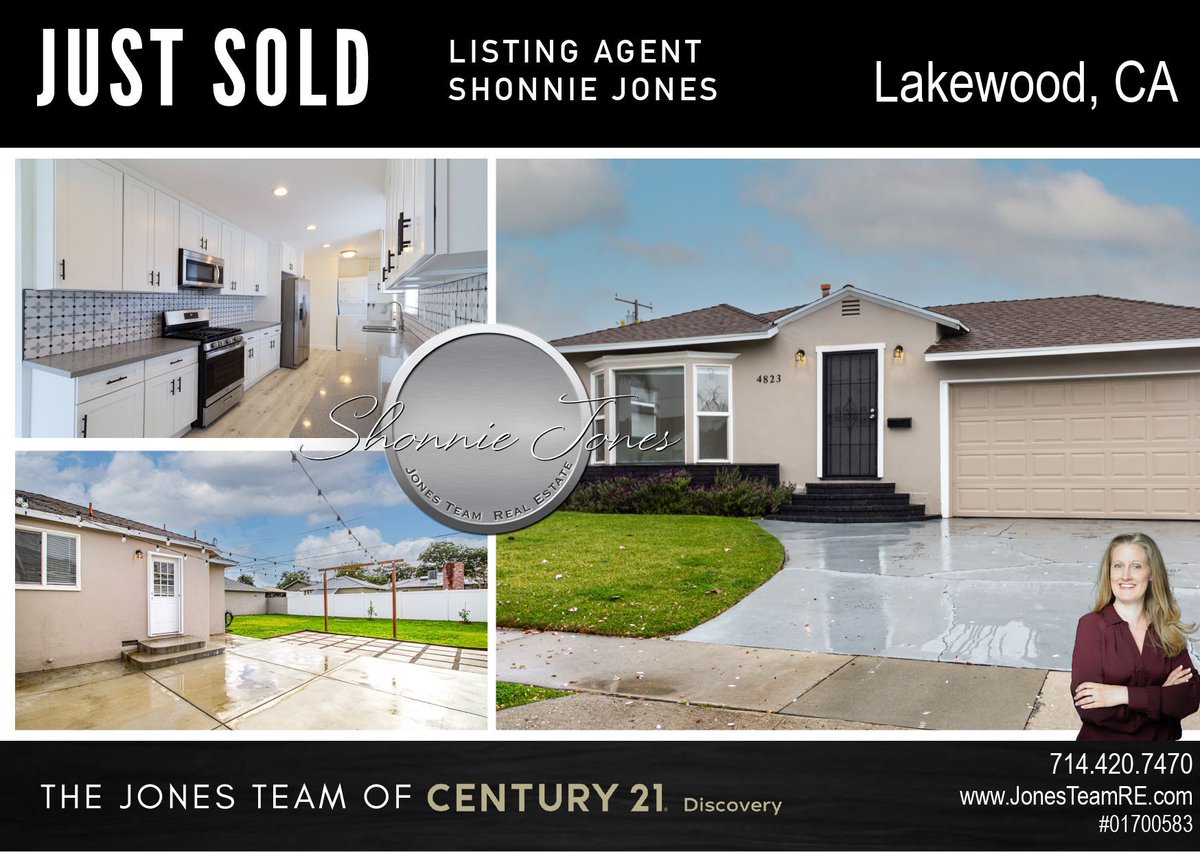 JonesTeamRE's tweet photo. Another listing, another successful close, another happy repeat client!!!
#realestate #realtor #homesales https://t.co/AxZi1pLOYh
