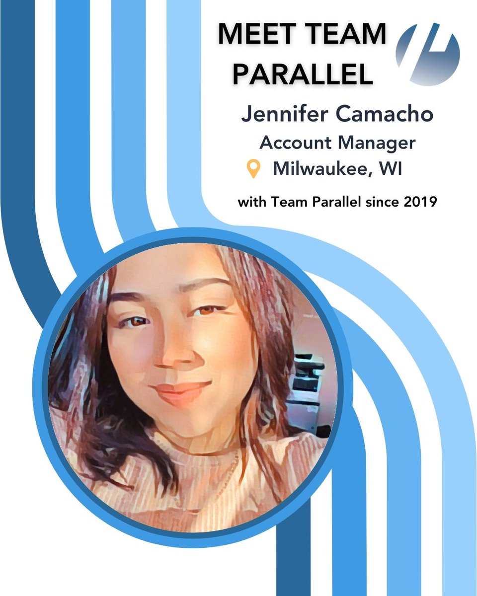 Parallel_Group's tweet image. 🚀Employee Spotlight: Jennifer Camacho🚀

As the Account Manager, Jennifer has been instrumental in shaping the success and reputation of our Milwaukee branch. 

Thank you for all that you do #TeamPrallel 🎉