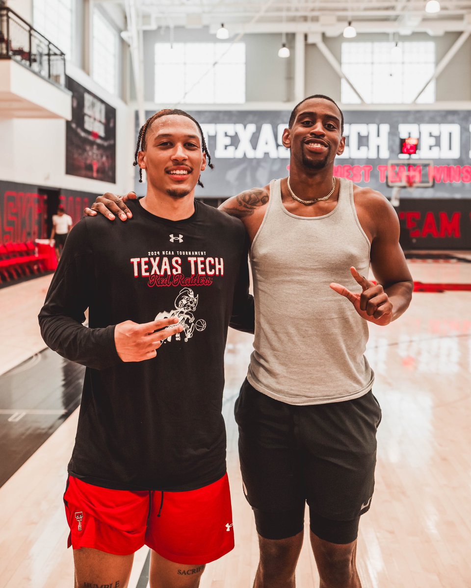 TexasTechMBB's tweet image. Williams 🤝 Williams