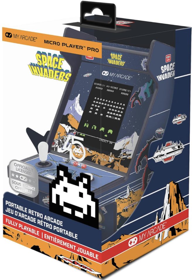 _moshix2's tweet image. 引っ越しでしばらく調べてないうちに #MyARCADE MicroPlayer Pro シリーズに新機種が登場してました🕹️✨👀
NES版じゃないアーケード版ROMイメージが採用されているところがグッドですよね😊👍
ミニ筐体はついつい集めたくなってしまう🕹️

1️⃣ #SPASEINVADERS
2️⃣ #Galaga
3️⃣ #PACMAN
4️⃣ #MsPACMAN