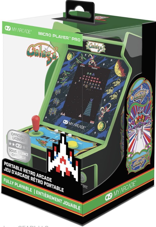 _moshix2's tweet image. 引っ越しでしばらく調べてないうちに #MyARCADE MicroPlayer Pro シリーズに新機種が登場してました🕹️✨👀
NES版じゃないアーケード版ROMイメージが採用されているところがグッドですよね😊👍
ミニ筐体はついつい集めたくなってしまう🕹️

1️⃣ #SPASEINVADERS
2️⃣ #Galaga
3️⃣ #PACMAN
4️⃣ #MsPACMAN