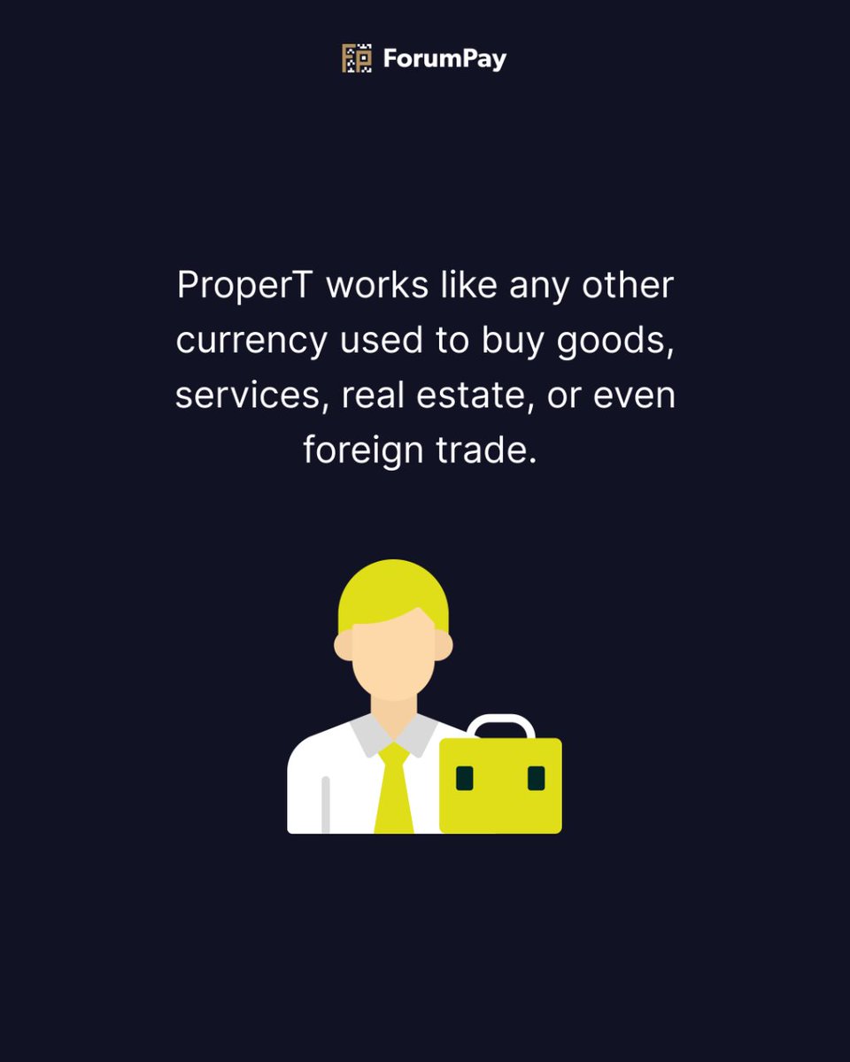 ForumPay's tweet image. Have you heard about the #ProperT Rewards Token?
Earn 5% token-back rewards directly into your wallet every time you buy with #PROPT. 🌟
Learn more at forumpay.com/rewards-progra…