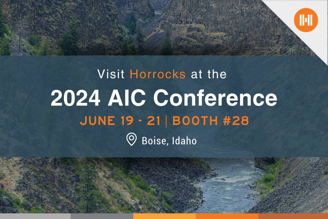 Horrocks will be at the Association of Idaho Cities (AIC) Conference from June 19-21 in Boise, ID! We look forward to participating in this event and meeting with our clients, partners, and other industry professionals.. See us at Booth #28!