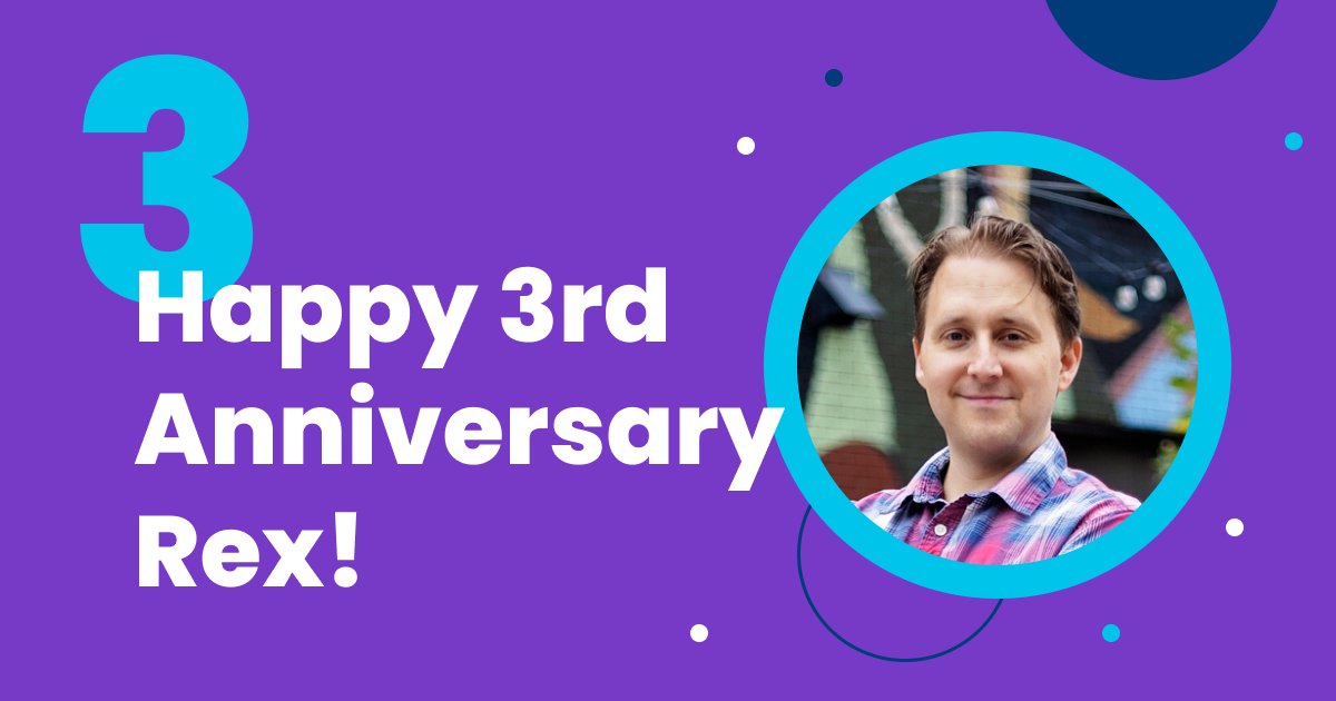Happy 3rd Bizstream anniversary to our Creative Lead, Rex Rainey! ⭐⭐⭐

Learn more about Rex 👉 bit.ly/3UwrVc3