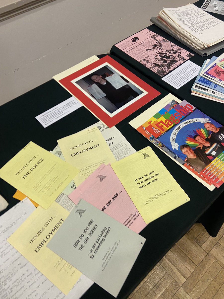 First Pride Month event complete, <a href="/natlibscot/">National Library of Scotland</a> put on a lovely spread for us - the cakes weren’t bad either