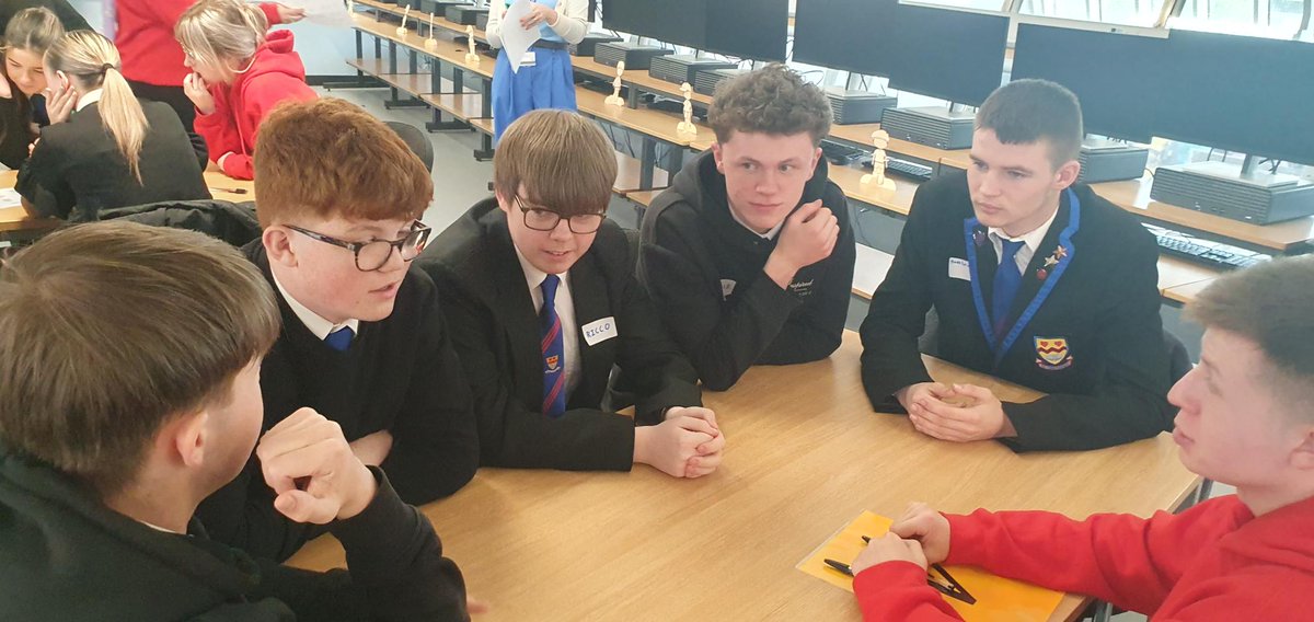 <a href="/CN_HS/">Cardinal Newman HS</a> our  New S6 developing teamwork during their final induction activity with GCU