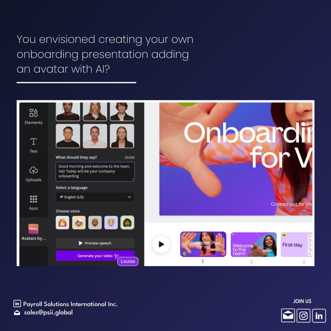 psiiglobal's tweet image. Are you ready to revolutionize your HR processes? 🗂️ Stay ahead of the game and embrace the power of innovation in HR. 🧠👩‍💻

#PSIIGlobal #CanvaCreate2024 #Innovation #HRtech #HR #Recruitment #Canva