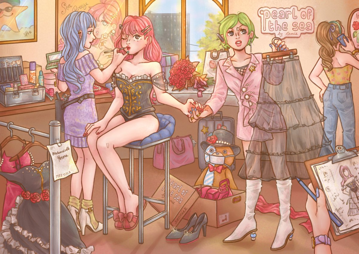 my piece for <a href="/opmetgalazine/">Wealth, Fame, Power</a> 💖