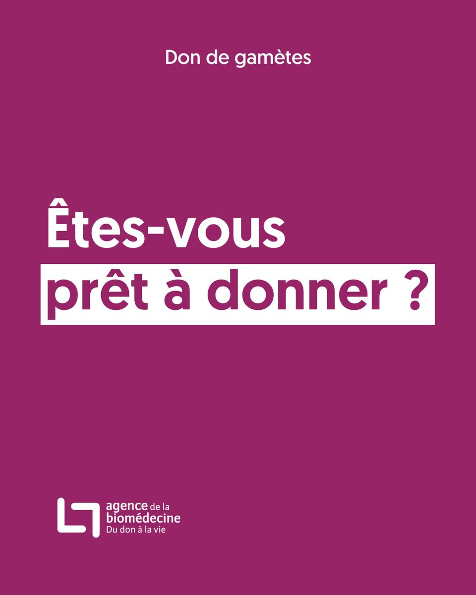 📈 Baromètre d’opinion : les Français toujours très favorables au don de gamètes mais les jeunes se déclarent moins prêts à franchir le pas. Ils réclament plus d’informations. Faites circuler, pour tout savoir 👉dondegametes.fr
#FaitesDesParents, vous ferez des heureux !