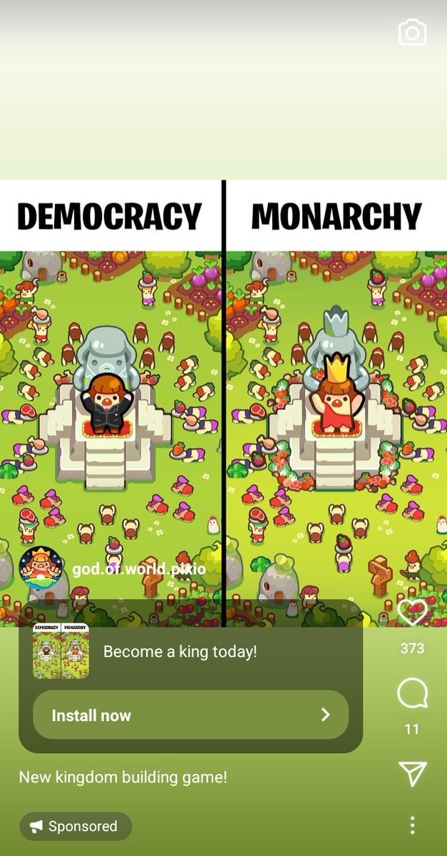 gianvell12's tweet photo. Scam clicker game ad had no right hitting so hard💀 https://t.co/hbQgSfiFVJ