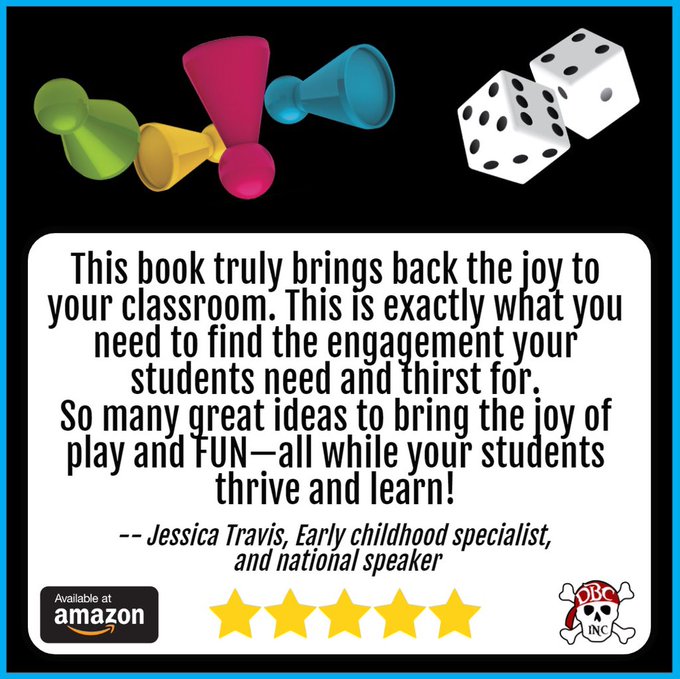burgessdave's tweet image. Thank you to @MrsTravisKinder for these kind words about #TeachPlayLearn by @AdamPetersonEdu!!

&quot;This book truly brings back the joy to your classroom...&quot;
a.co/d/5qjaoDe
#dbcincbooks #tlap